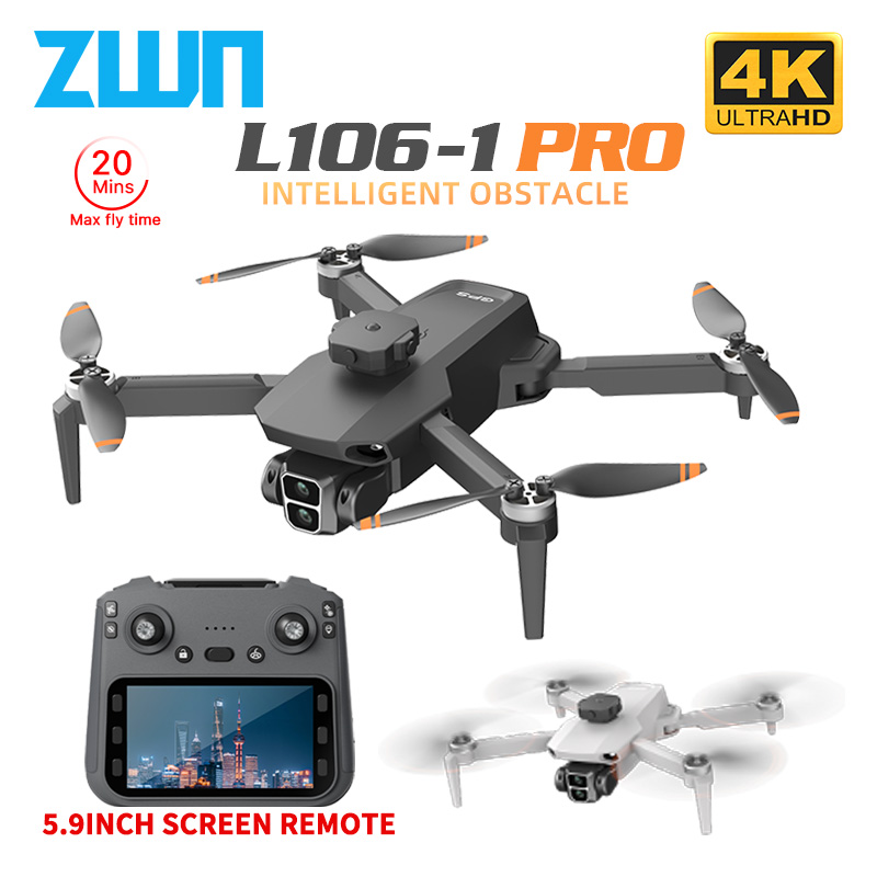 Drone Mapping - Drone professionnel GPS L106-1PRO avec écran
